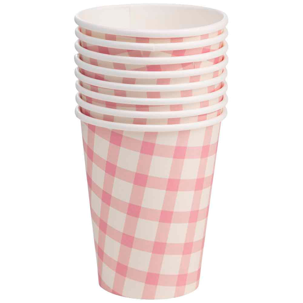 Pack de 8 Vasos Checkers Bow CLASS&WORK