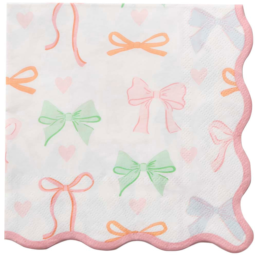 Pack de 16 Servilletas Pastel Bow CLASS&WORK