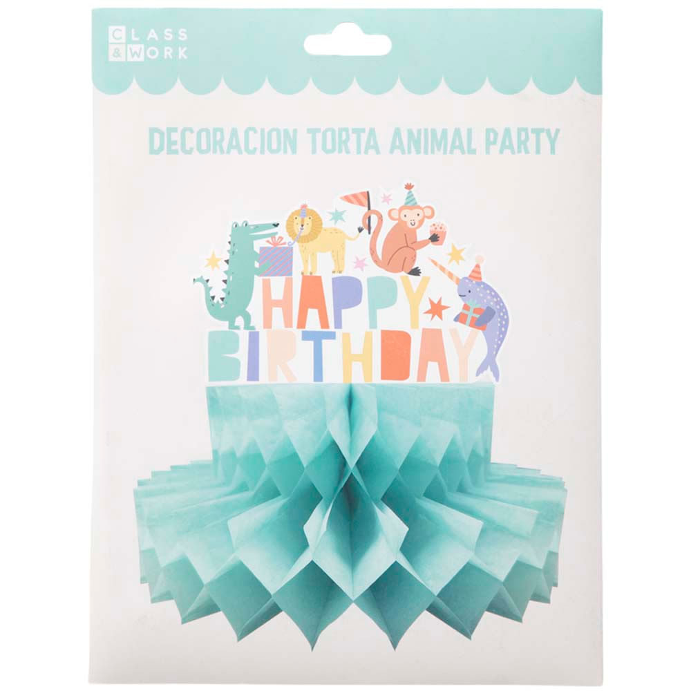 Decoración para Torta Animal Party CLASS&WORK