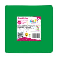 Pack Servilletas Cocktail OLEGO Verde 20un