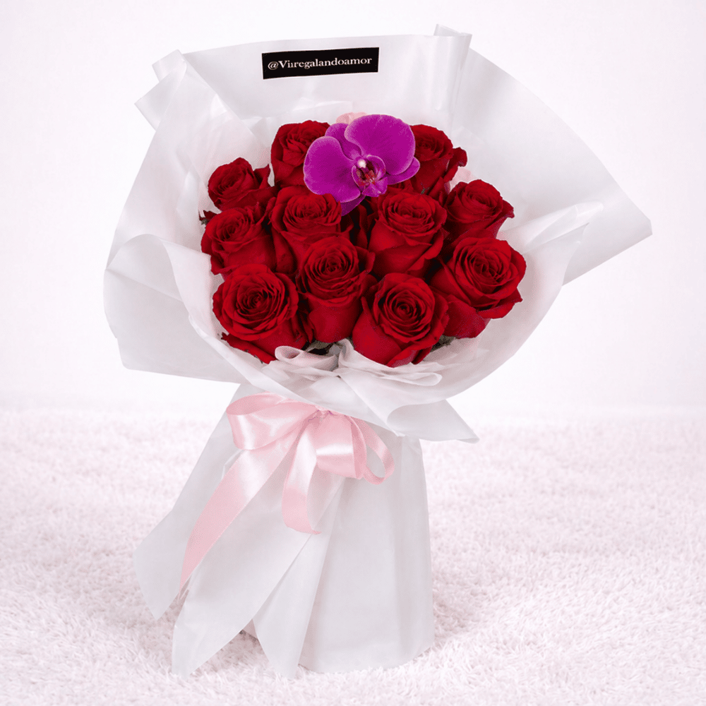 Ramo Zoe rosas rojas - arreglo de flores