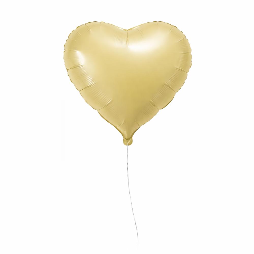 Globo amarillo con helio