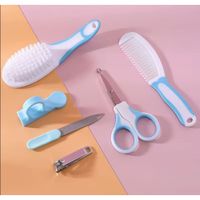 Set Cuidado Bebé Estuche Completo Organizador Manicure Cepillo Peine Tijera