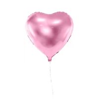 Globo Corazón Rosado con Helio