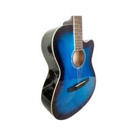 California - Guitarra Acústica con Alma Funda - Azul