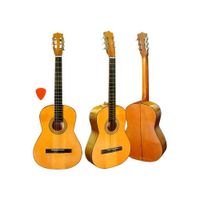 Guitarra Acústica Clasica en acabado Rustico para Aprender.