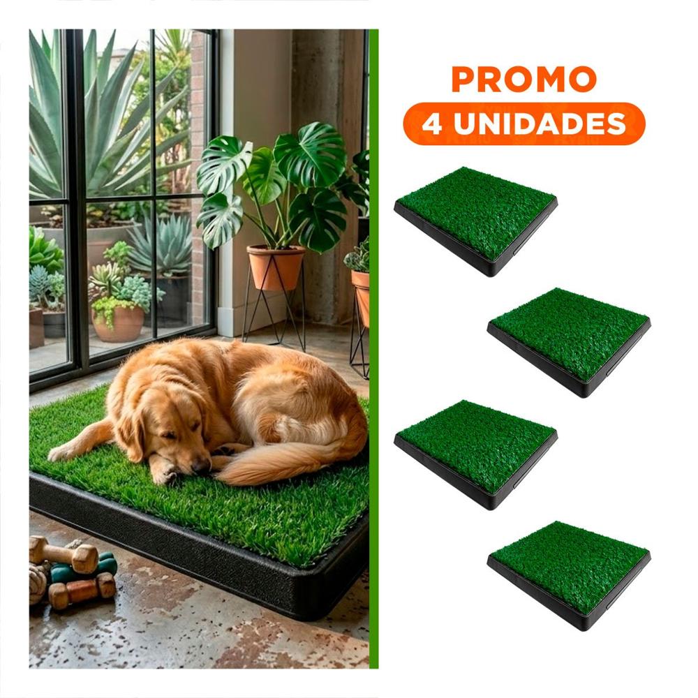 Pack4 Zona Practica para Perros Grande Negro Comoda para Hogar Y+Regalo Sticker