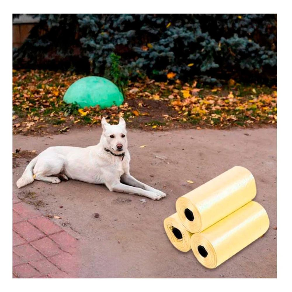Recambios de Bolsas para Desechos Pet Amarillo para Casa y Oficina Y+Ligas Regalo