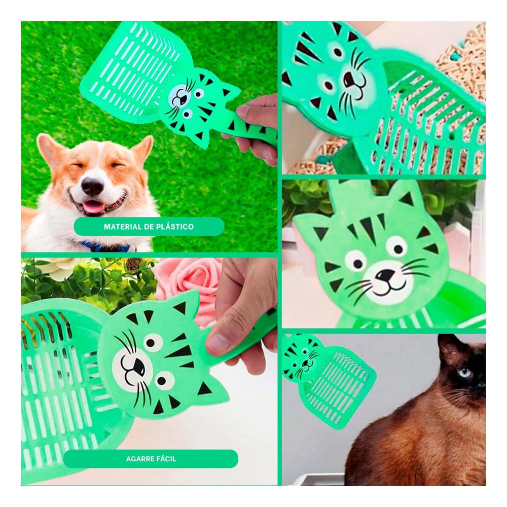 Pala Cara De Gato Verde Para Jardin Y Decoracion Festivo Hogar Y+Post It