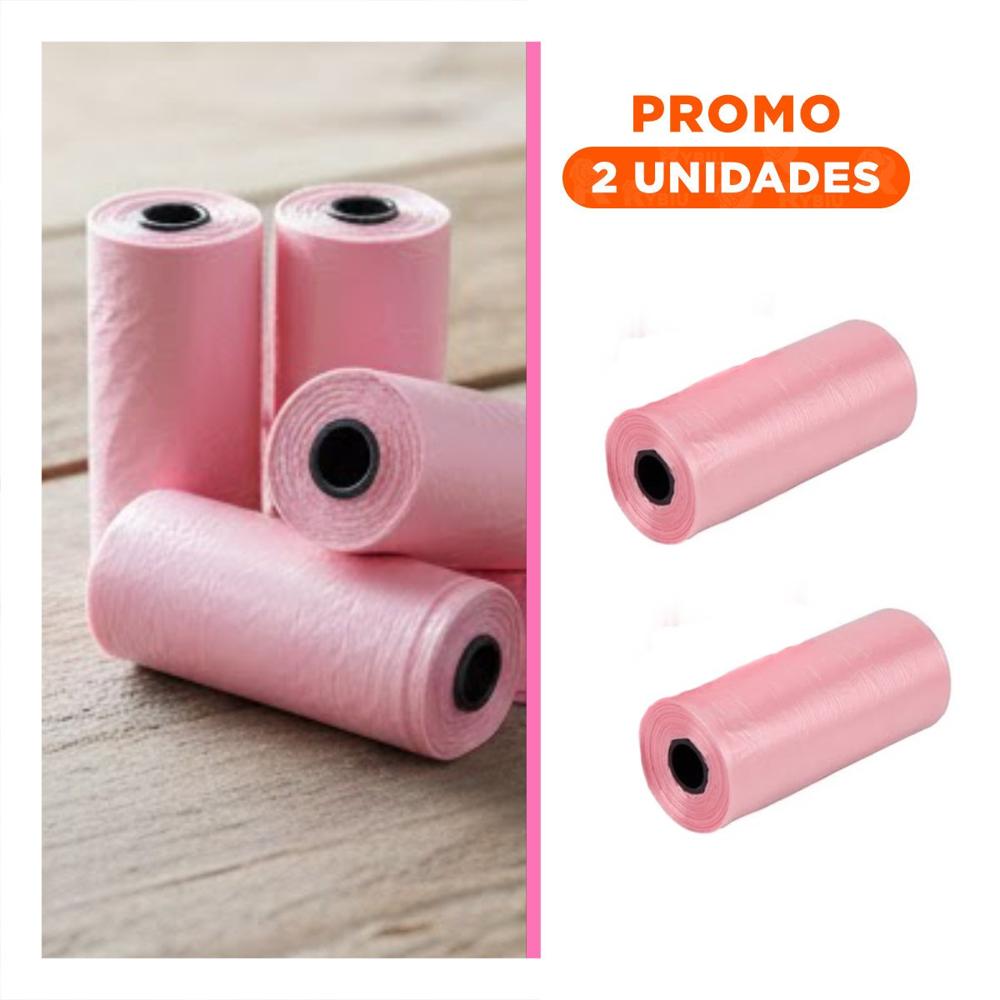 Pack2 Complementos para Bolsas Pet Rosado para Uso Diario con Mascotas