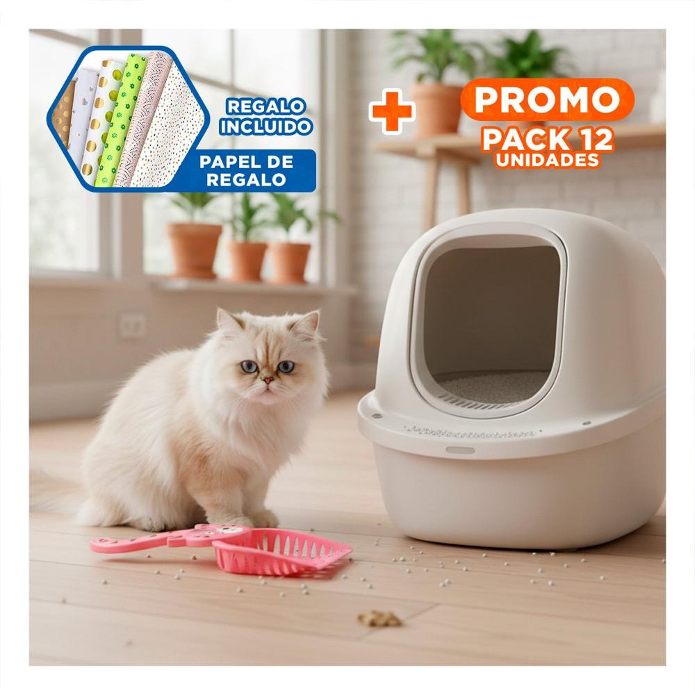 Pack12 Cubeta Cara De Gato Rosado Para Hogar Y Jardin Casa Navidad Y+Papel Regalo