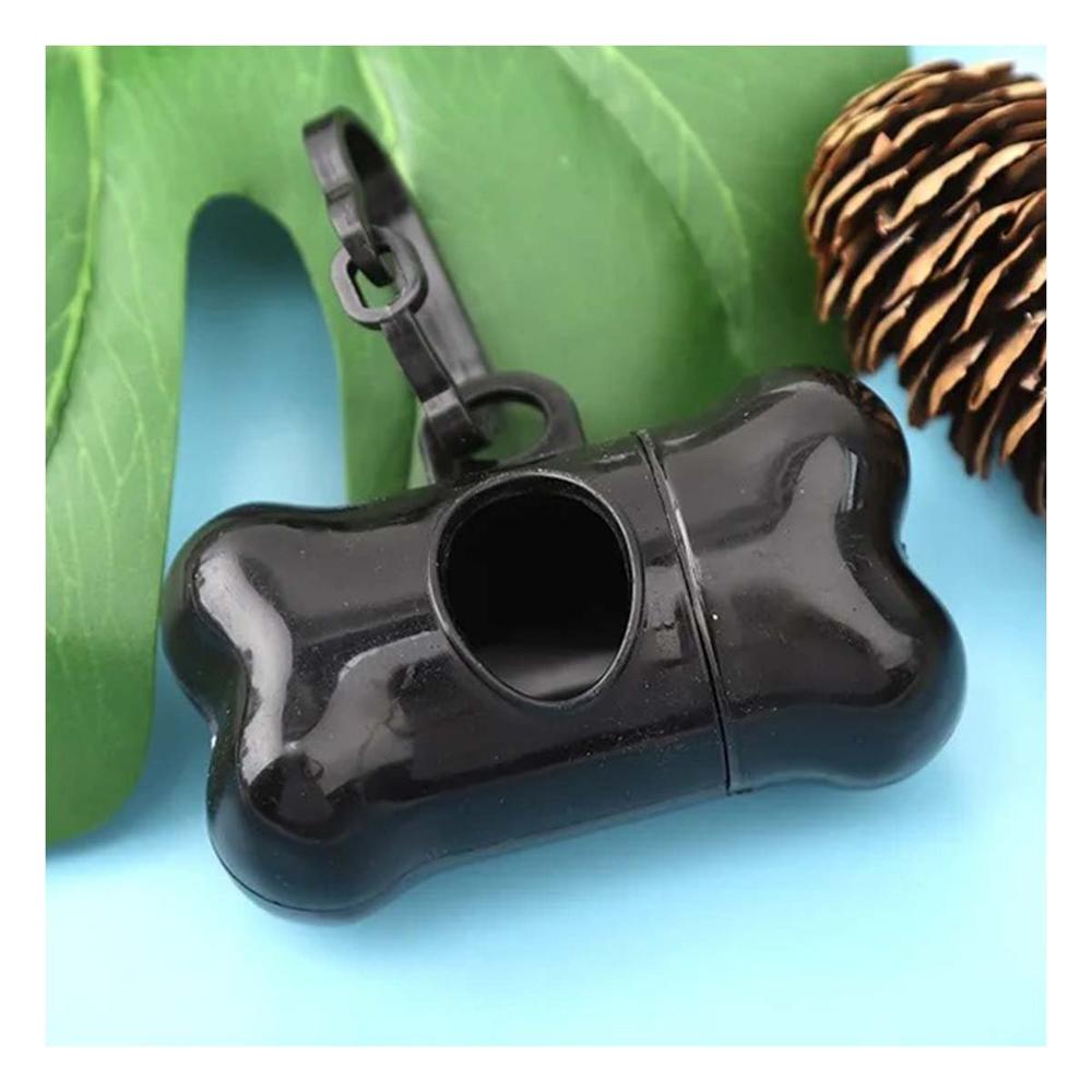 Kit Higienico con Bolsa de Desecho y Protector Tipo Hueso Negro