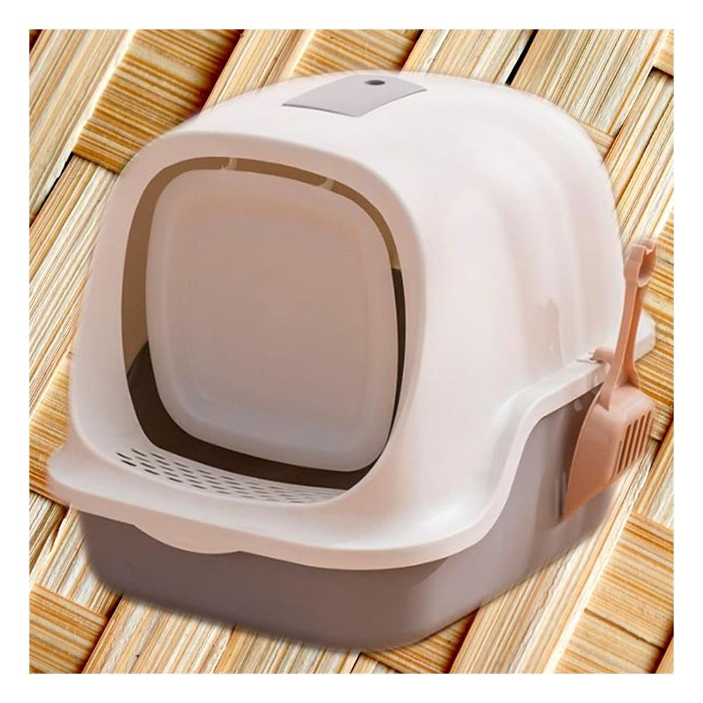Modulo Higienico Cerrado con Orejitas de Gato Marron para Hogar