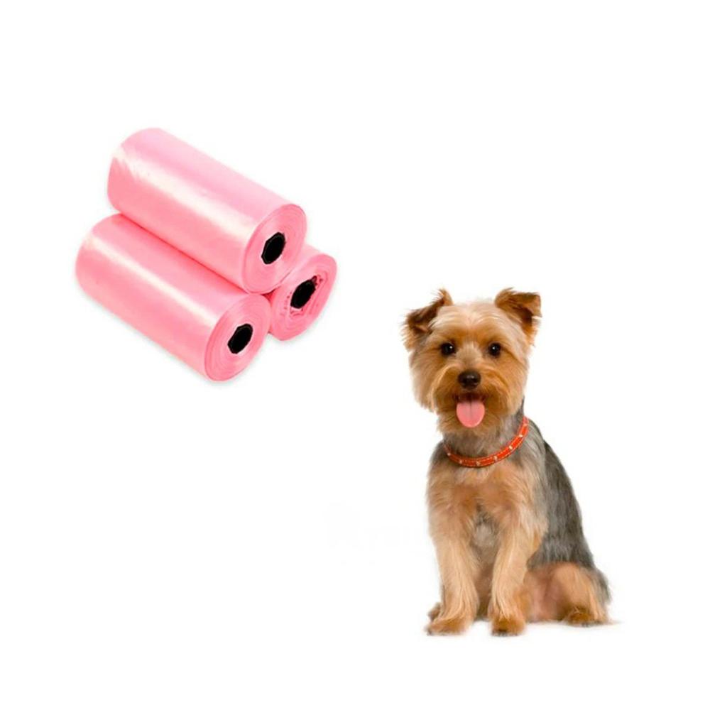 Pack de Bolsas para Desechos Pet Rosado Comodos y Duraderos Y+Papel Regalo