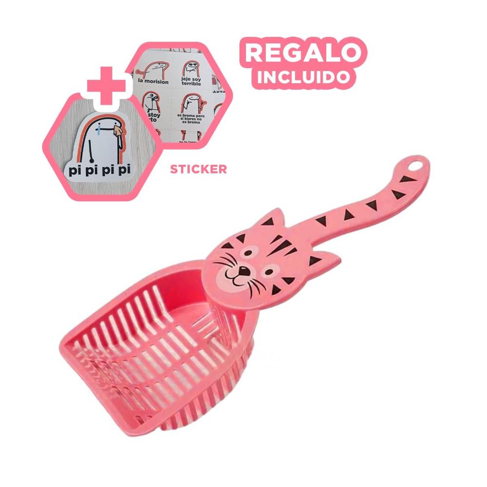 Implemento Cara De Gato Rosado Para Casa Y Jardin Hogar Festivo Y+Regalo Sticker