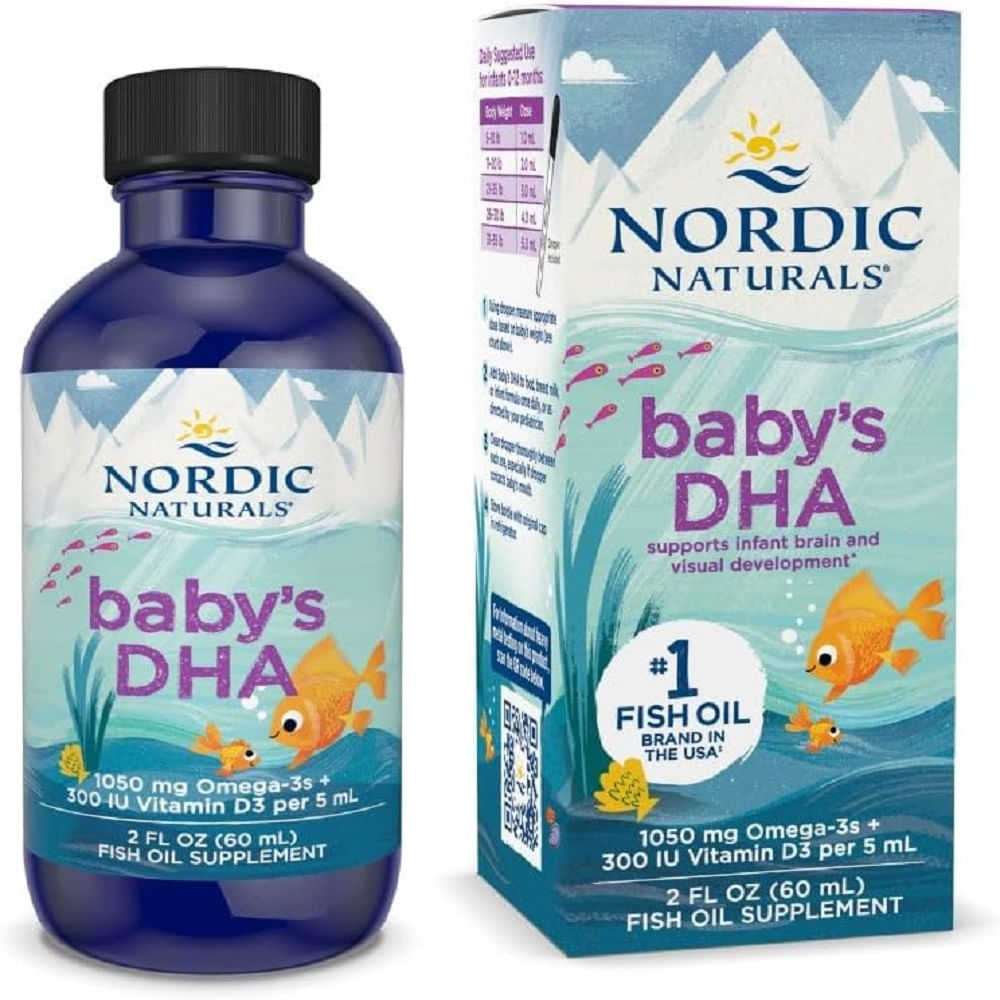 Nordic Naturals Baby's DHA  Vitamina D3 60ml