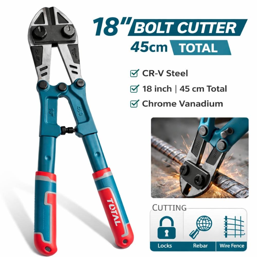 Cizalla Industrial 18 Pulgadas 45cm TOTAL THT113186