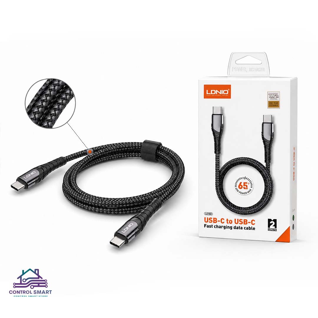 Cable USB-C a USB-C para iPad y MacBook de 2 m