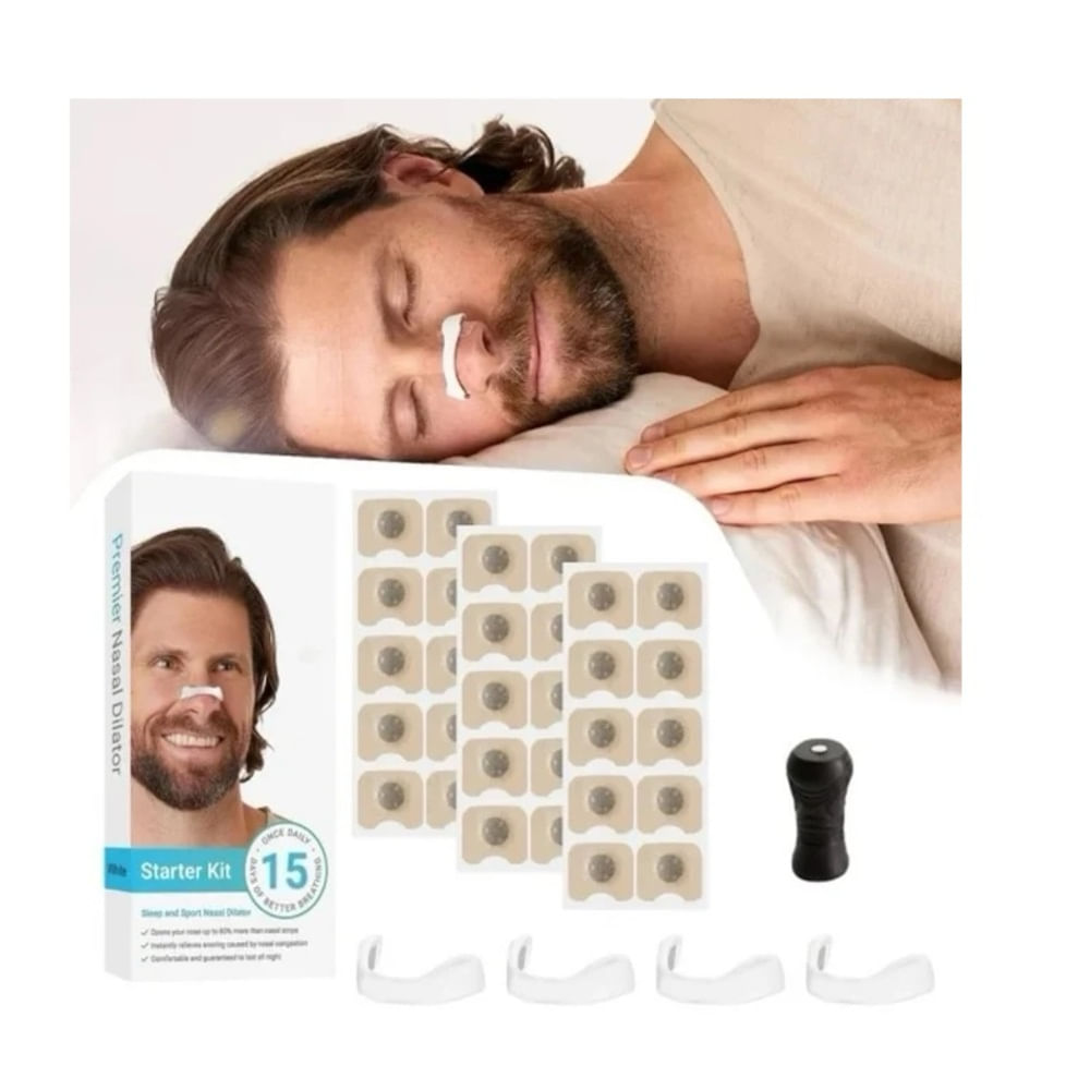 Kit  Nasal Mejora Respiratoria Iman X 15 Blanco
