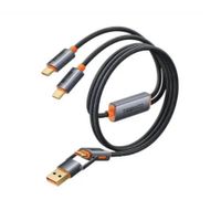 Cable De Carga 4 En 1 Usb Tipo-C Pd Mallado Tranyoo