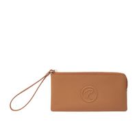Pouch Bag para Mujer Embossy Renzo Costa Pbd 2203 121 Yellow Brown