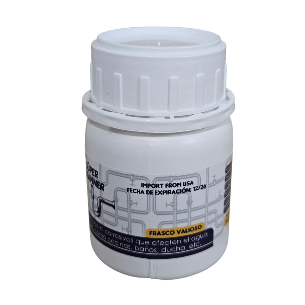 Desatorador De Tuberias En Polvo X 1 UND