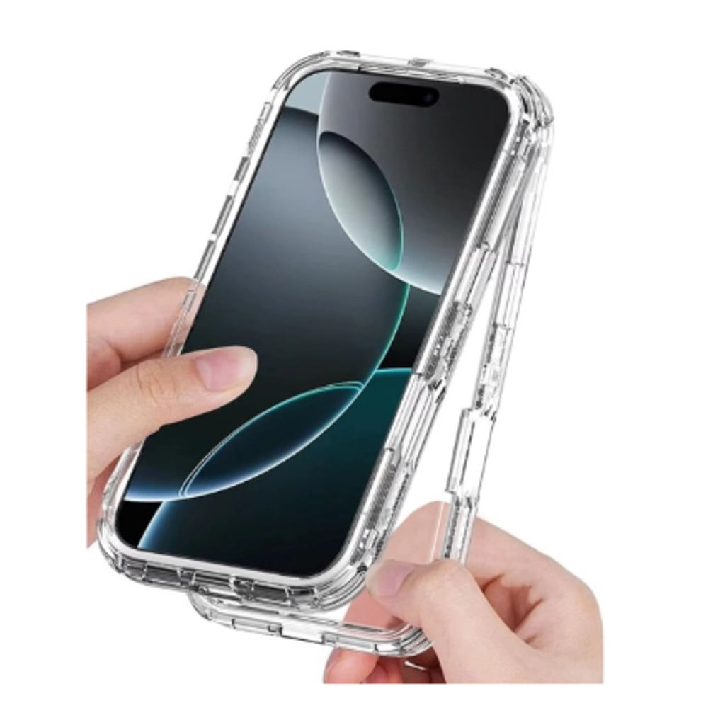 Case Transparente 360 para Iphone 17 Pro Max
