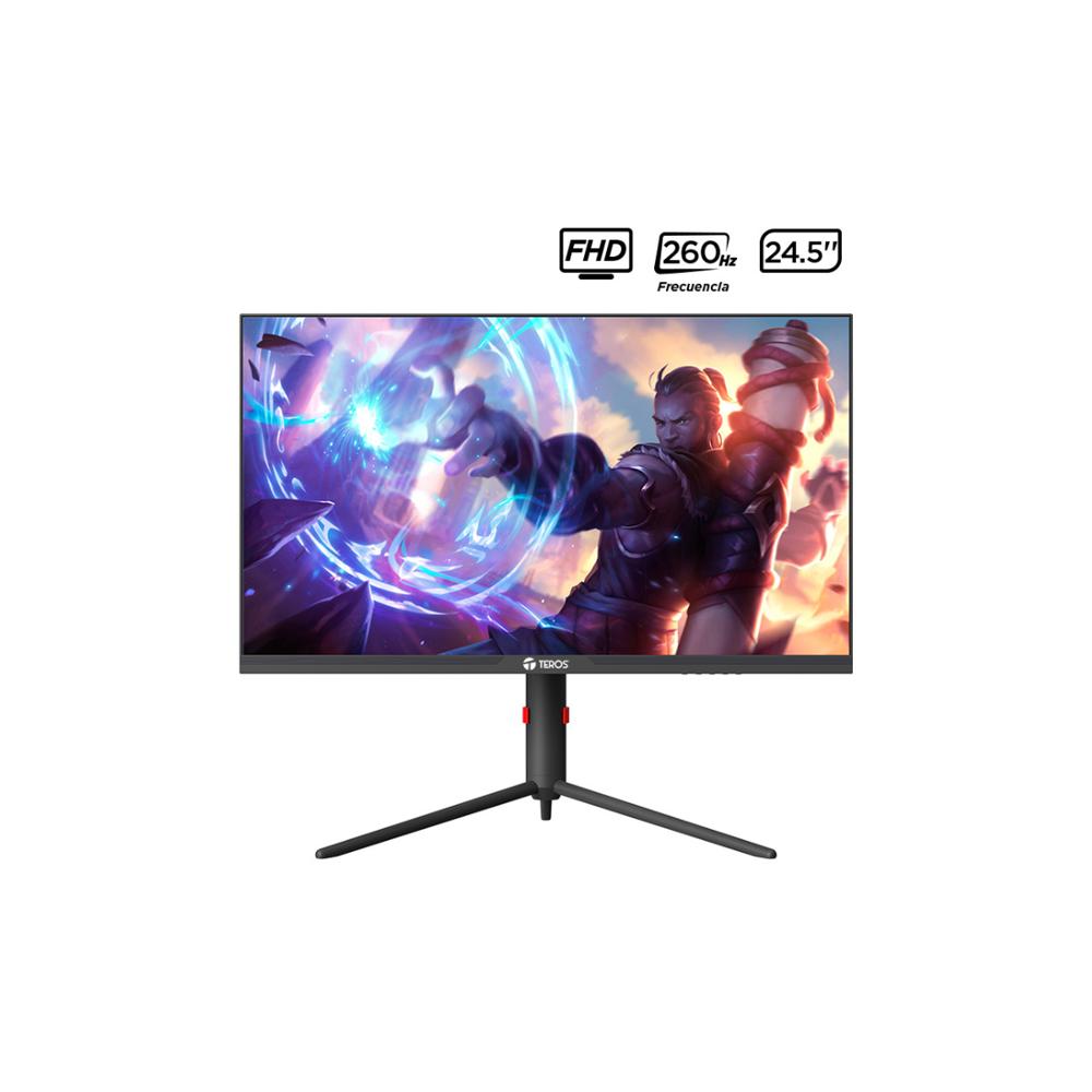 MONITOR GAMING TEROS TE-2472G 24.5 FHD VA 1920 x 1080 260HZ 1MS FreeSync