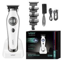 Cortadora Pelo Patillera Vgr V-880t Rotatech Bldc 7200rpm Blanco