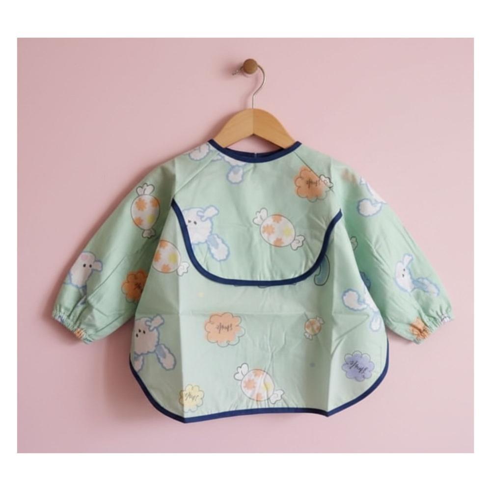 Mandil Infantil Cute con Mangas Pack x 2 Unds
