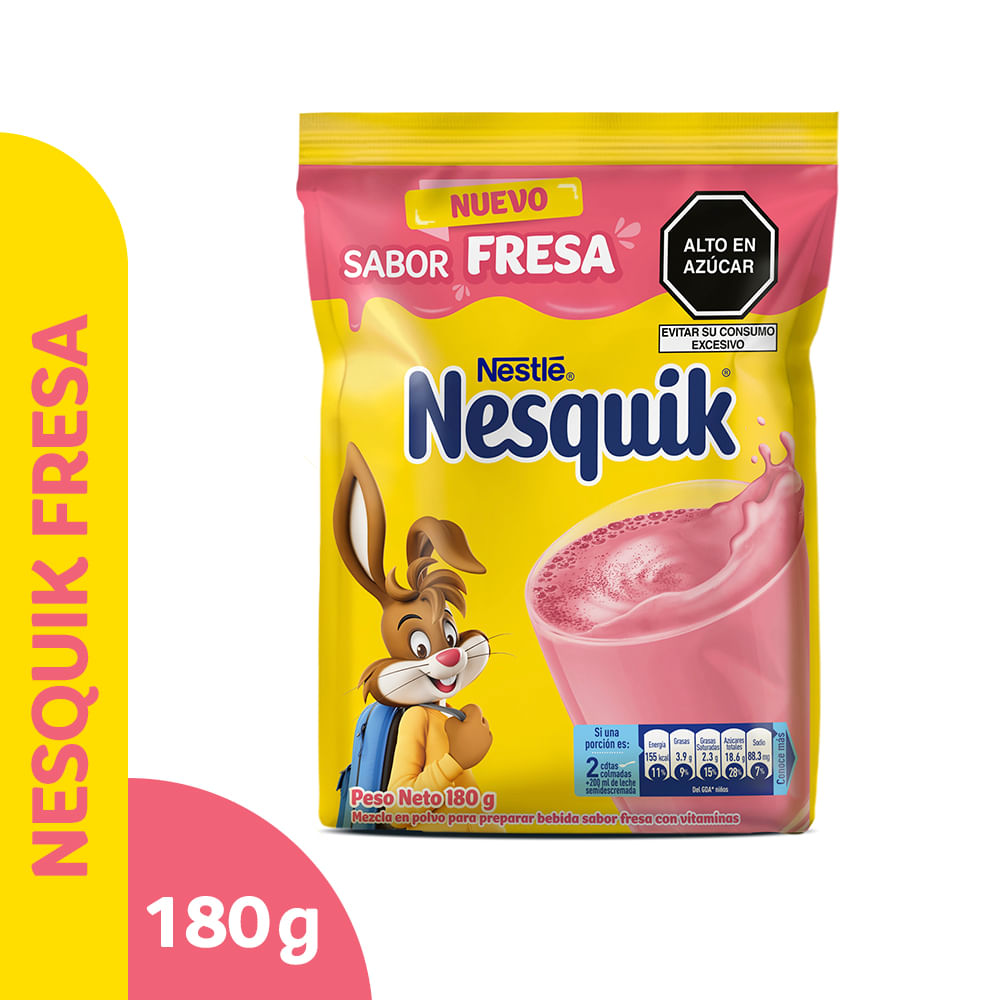Fortificante de Fresa NESQUIK Doypack 180g