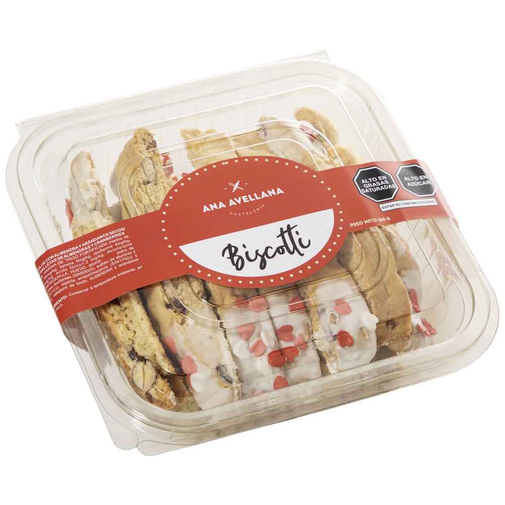 Biscottis ANA AVELLANA Envase 180g