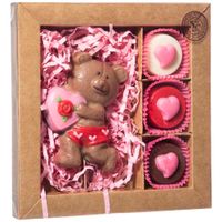 Figuras de Chocolate con Relleno Caja 80g