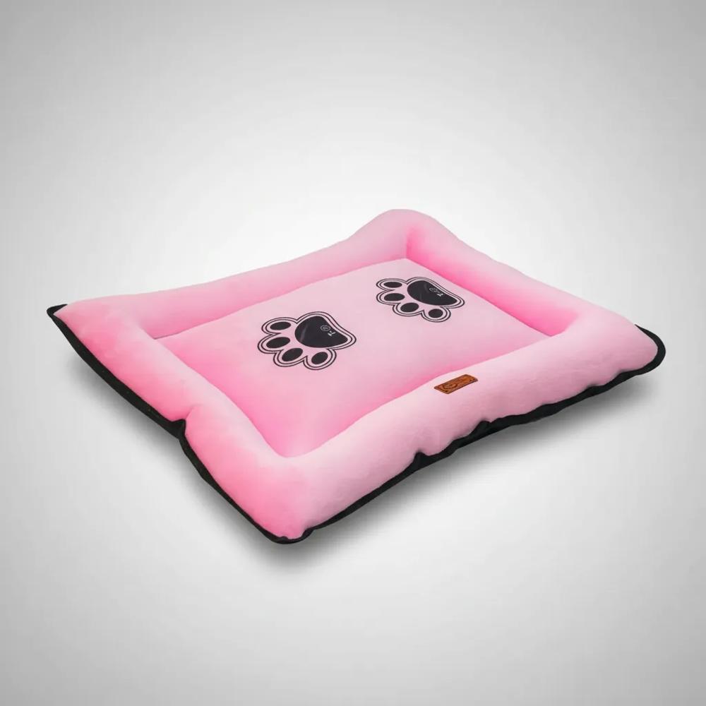 Colchoneta Para Perro M Rosado