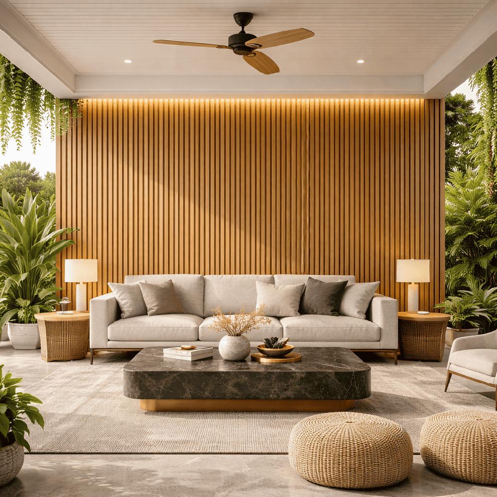 WALL PANEL- COLOR NOGAL- EXTERIOR