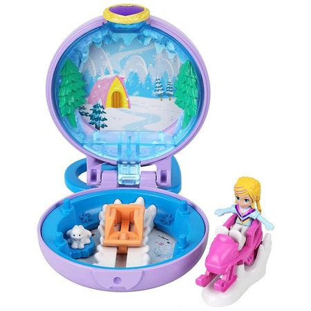 Muneca Polly Pocket Surtido Mini Estuches Plazavea Supermercado