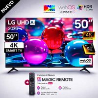 Televisor Lg 50 Pulg Ultra HD 4K AI ThinQ 50UA7300PSB Modelo 2025 - Control Inteligente MAGIC