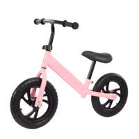 Bicicleta de Balance Equilibrio Para Niños Aro 12 Rosado
