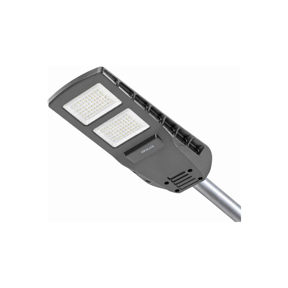 Luminaria Solar Opalux 200w Alumbrado Público Exterior con Control Remoto