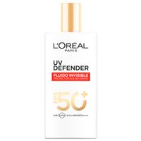 Bloqueador UV Defender L'ORÉAL Fluido Invisible FPS50 Frasco 40g