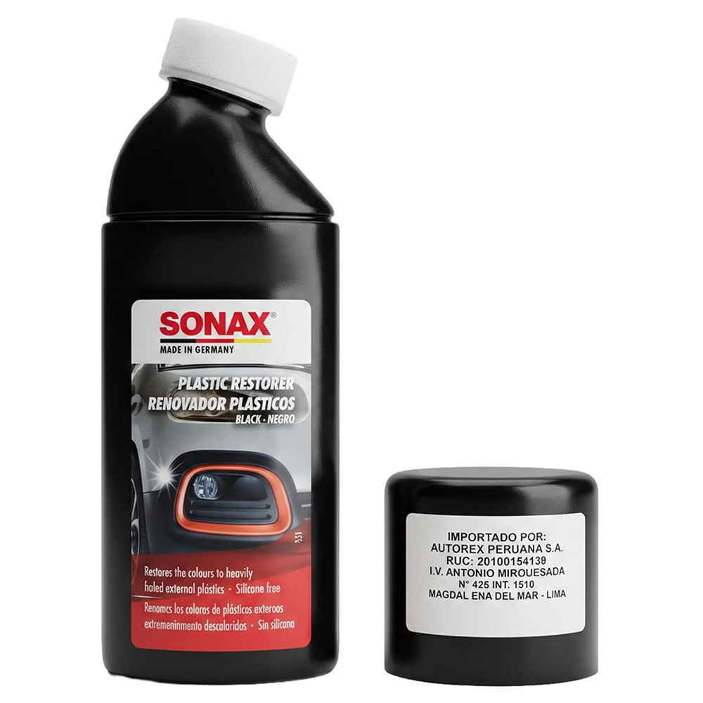 Restaurador de Plástico Negro SONAX