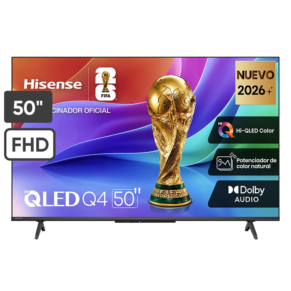 Televisor HISENSE QLED 50"" Full HD Smart TV 50Q4SV