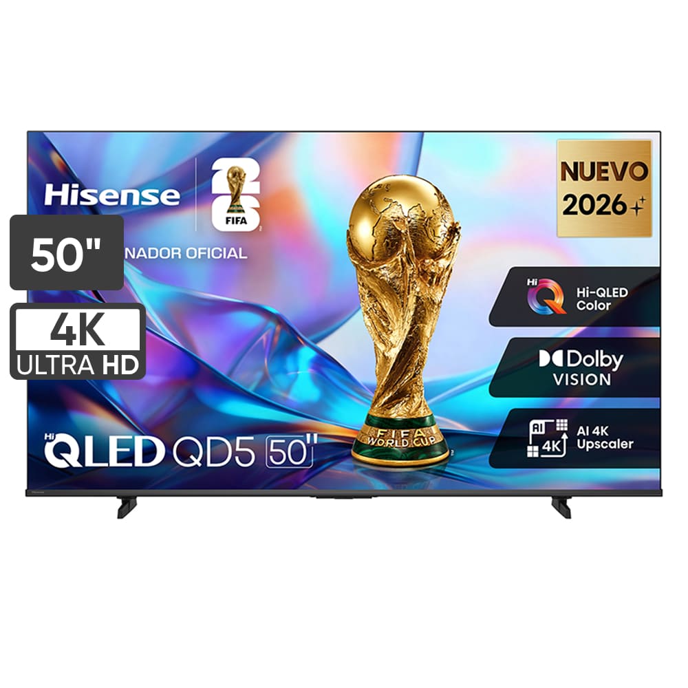 Televisor HISENSE QLED 50"" UHD 4K Smart TV 50QD5SV