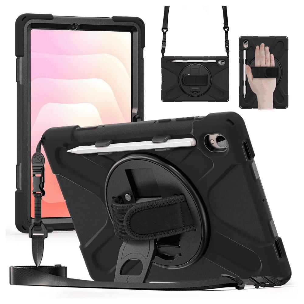 Funda Antigolpe Armor Correa 360 Para Samsung Tab S11 - NEGRO