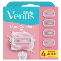 Repuestos para Máquina de Afeitar VENUS Sensitive 5 Hojas Paquete 4un