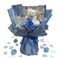 RAMO DE ROSAS Y FLORES PARA REGALO DIA DE LA MADRE PERSONA ESPECIAL OSC