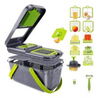 CORTADOR DE ALIMENTOS VERDURAS 22 PIEZAS