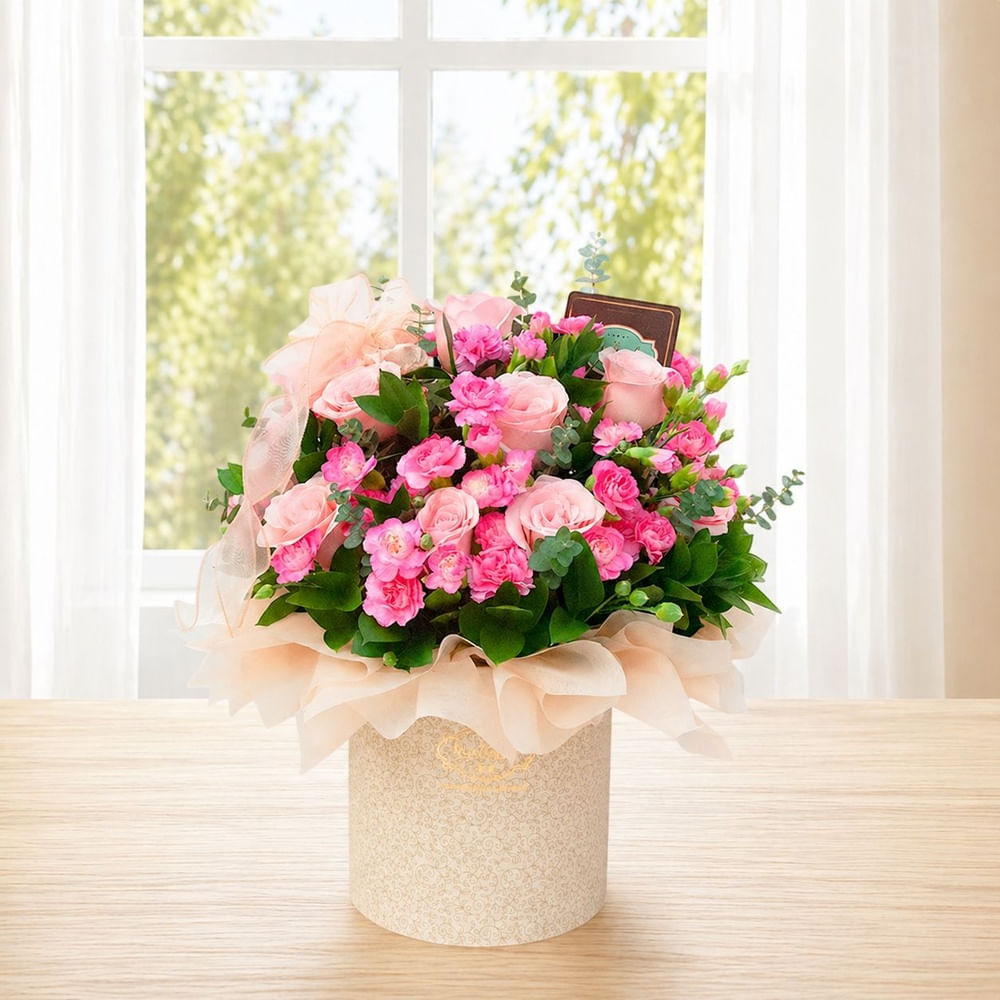 Box de rosas Eva - Regalo para mamá