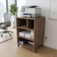 Mueble Auxiliar para impresora de melamina Bellota