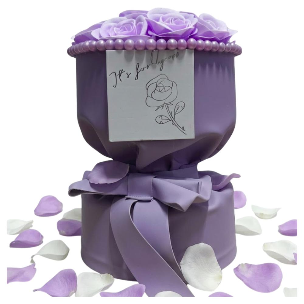 RAMO DE ROSAS Y FLORES PARA REGALO DIA DE LA MADRE PERSONA ESPECIAL BLL